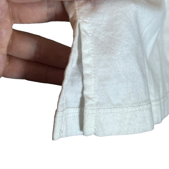 Lilly Pulitzer White Blue Trim Dev Tank Blouse Top, Medium - Picture 4 of 9